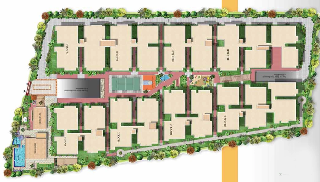 Master Plan of SLV Splendour in Kanakapura, Bangalore - Image 348797