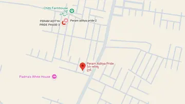Location of Peram Aditya Pride - Image 348826