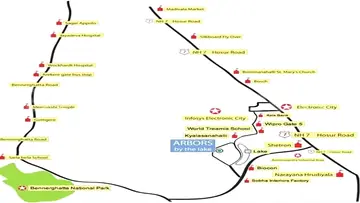 Location of Arbors By The Lake - Image 348868