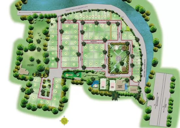 Master Plan of Arbors By The Lake in Jigani, Bangalore - Image 348867