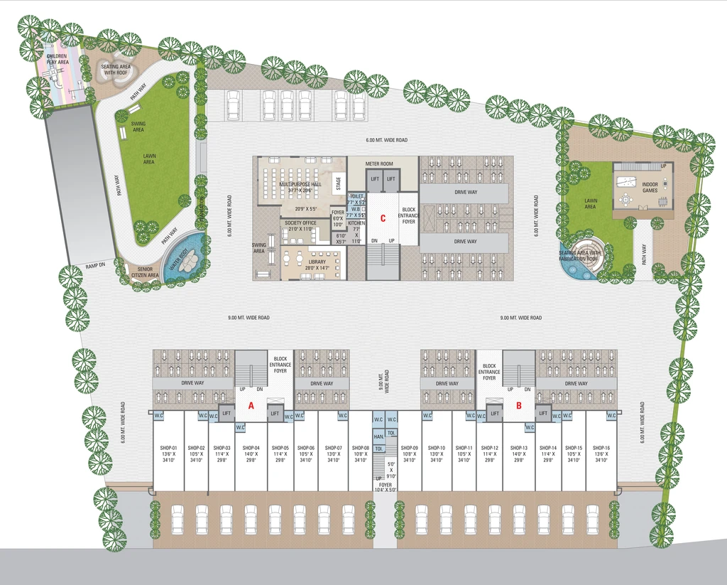Master Plan of Revanta Fortune 3 in Kudasan, Gandhinagar - Image 348927