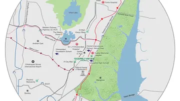 Location of Godrej Vistas - Image 348982