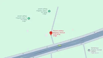 Location of Peram Aditya Majestic - Image 349367