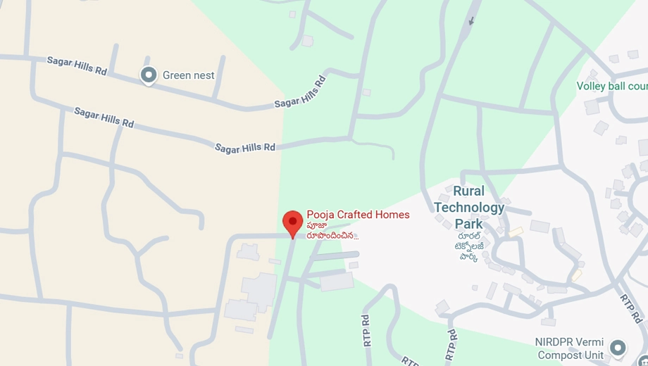 Location of Pooja Big Homes in Rajendra Nagar, Hyderabad - Image 349691