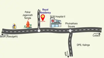 Location of MS Royal Residency - Image 349701