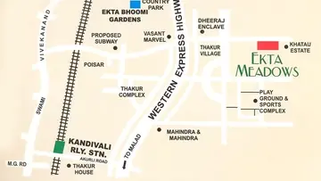 Location of Ekta Meadows - Image 349800