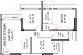 2 BHK Flat in Shubhjivan Sianna Heights in Borivali West, Mumbai - Image 888649