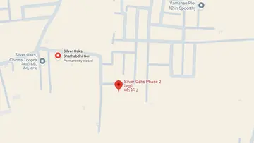 Location of Shathabdhi Silver Oaks Phase 3 - Image 350111