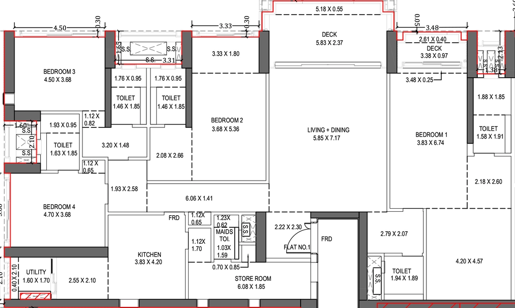 4 BHK Flat in Birla Silas Niyaara in Worli, Mumbai - Image 888961