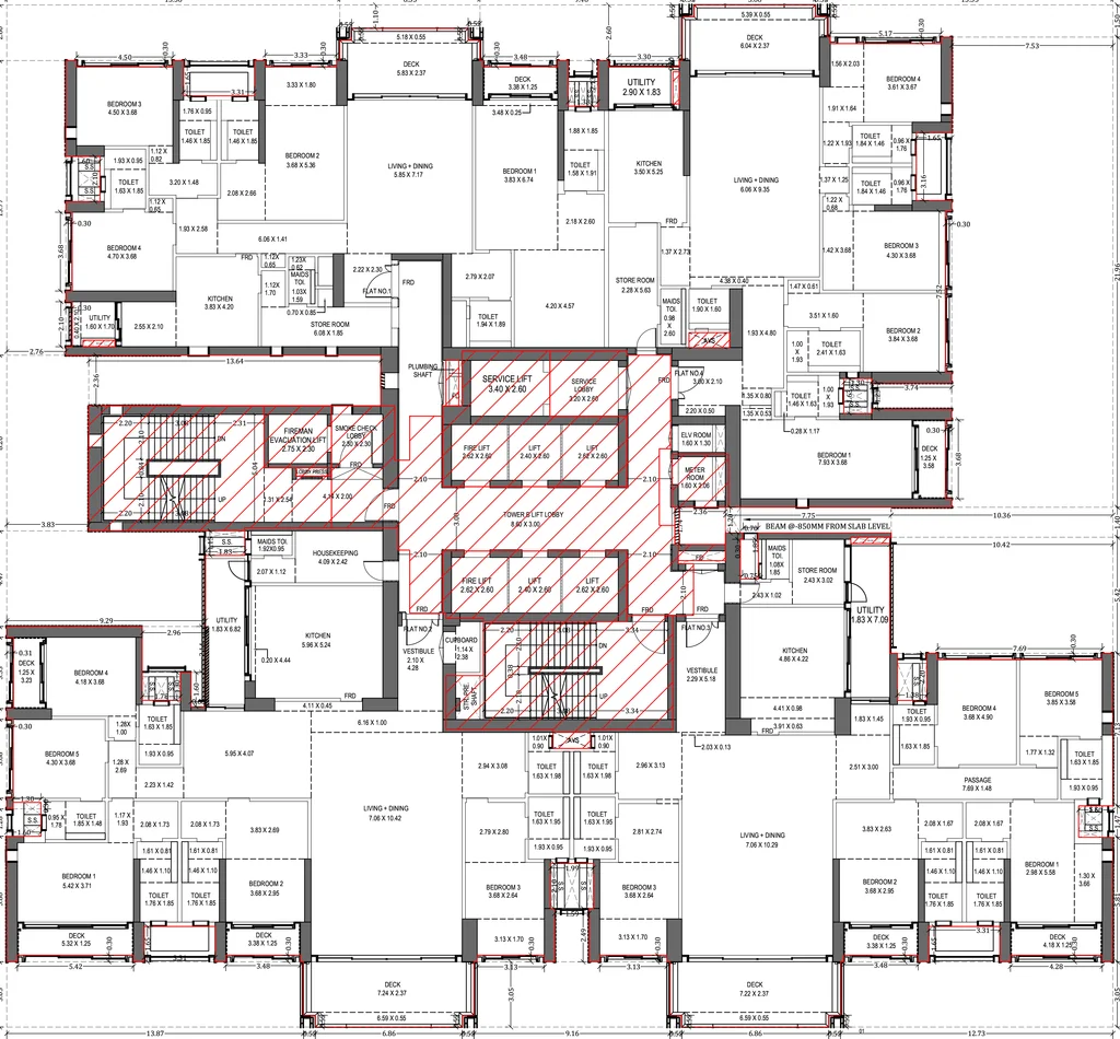 Floor Plan of Birla Silas Niyaara in Worli, Mumbai - Image 350479