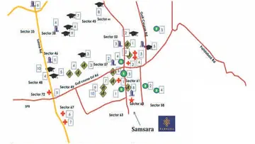 Location of Adani Samsara - Image 350497