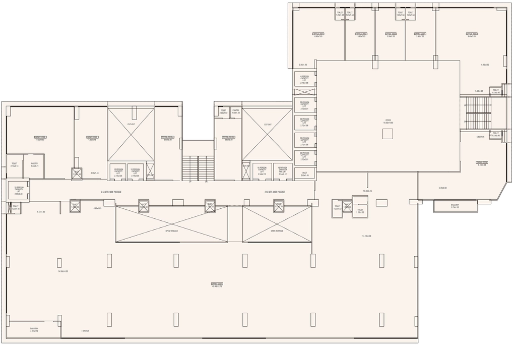 Floor Plan of Rashmi The Connect in Ambli, Ahmedabad - Image 350652