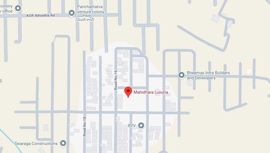 Location of Mahidhara Luxuria Land in Patancheru, Hyderabad - Image 350768