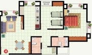 2 BHK Flat in Harmony Horizons in Ghodbunder Road, Thane - Image 889202