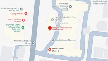 Location of BK Jhala Manjri Greens Row House 5 - Image 350927