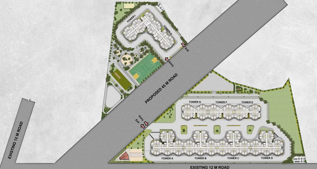 Master Plan of BCD Emprasa in Hoskote, Bangalore - Image 351330