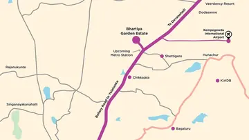Location of Bhartiya Garden Estate - Image 351347