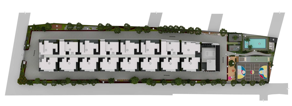 Master Plan of Binary Etania in Sarjapur Road, Bangalore - Image 351354