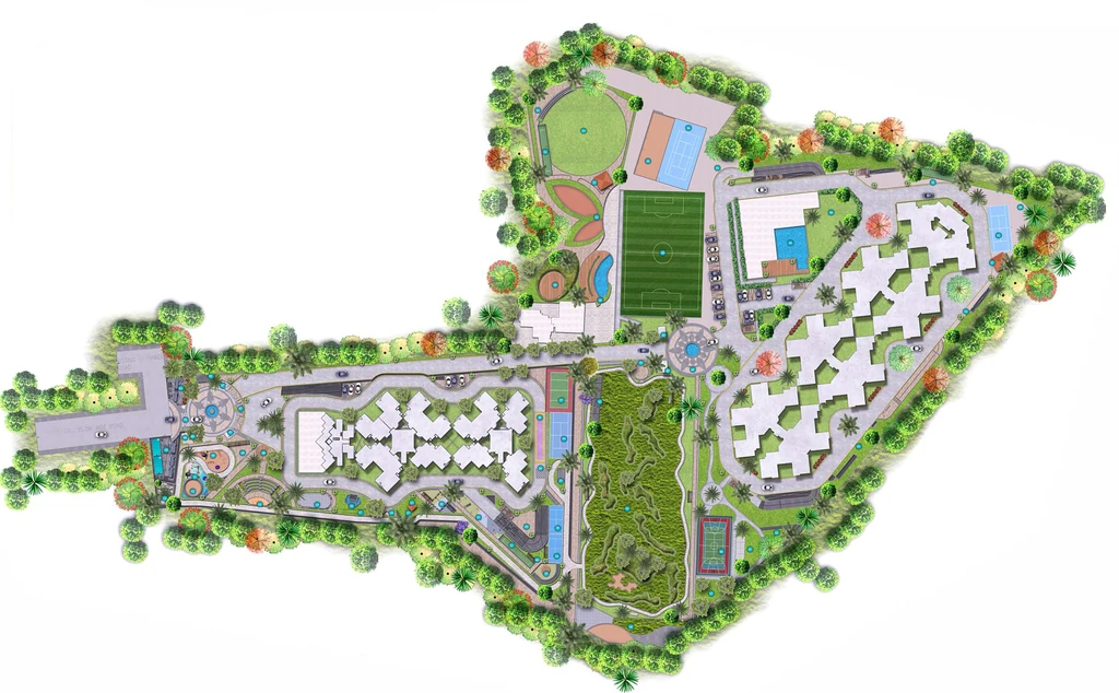 Master Plan of Bren Imperia Grande in HSR Layout, Bangalore - Image 351370
