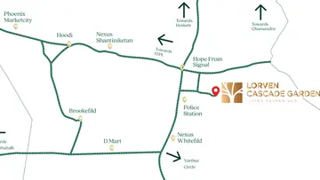 Location of Lorven Cascade Garden - Image 351499