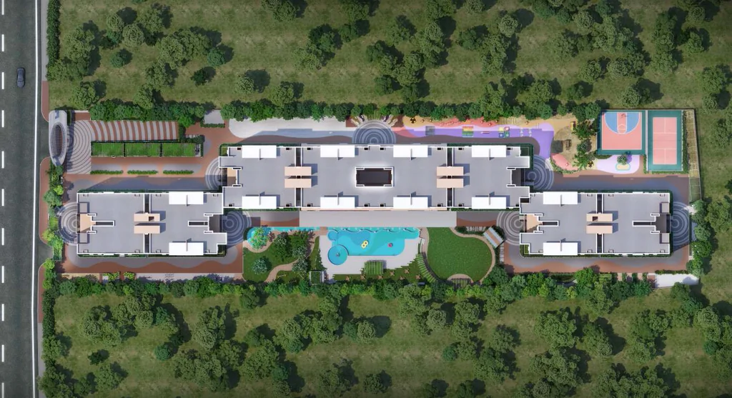 Master Plan of Lorven Cascade Garden in Whitefield, Bangalore - Image 351498