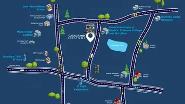 Location of Casagrand Crestwood - Image 351519