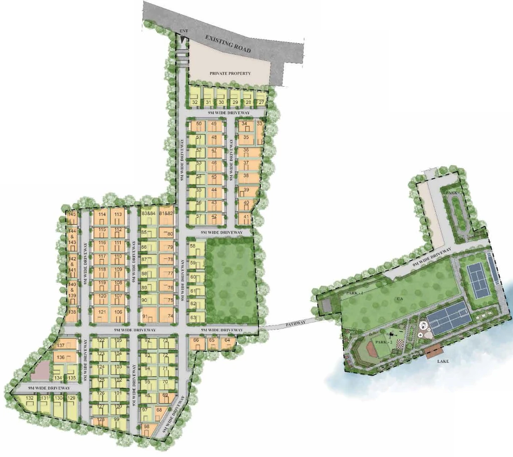 Master Plan of Alcove Ira By The Banks in Electronic City, Bangalore - Image 351572