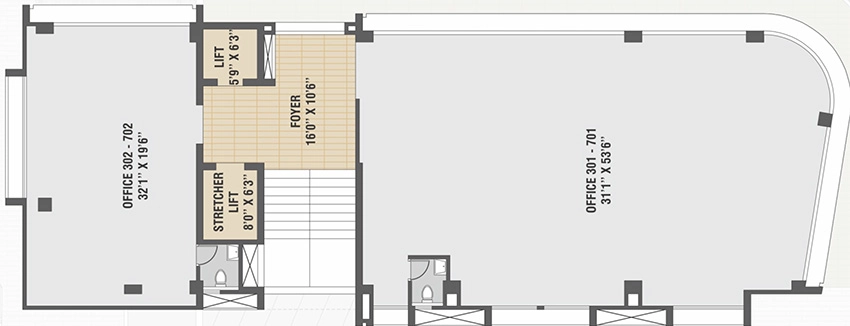 Floor Plan of Laxmi One in Paldi, Ahmedabad - Image 351612