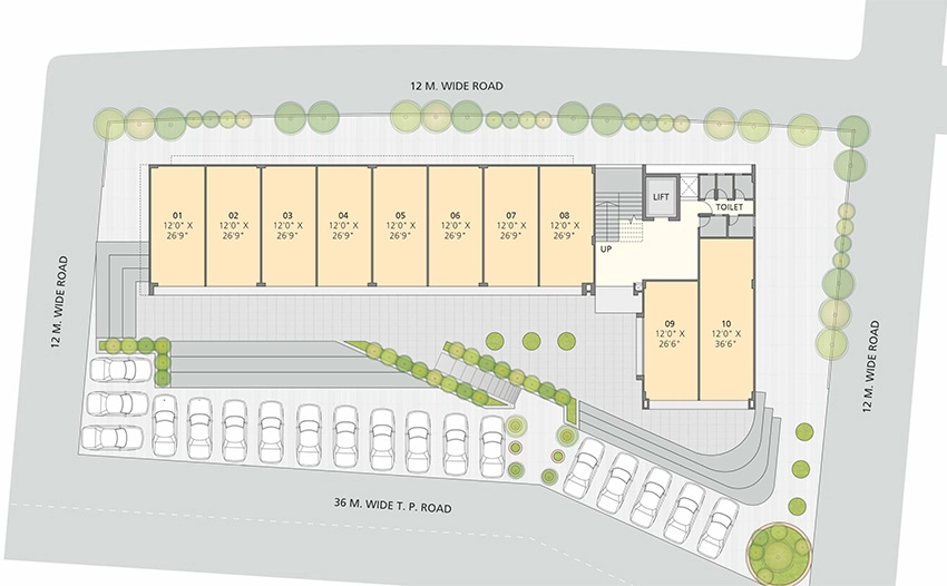 Master Plan of Nishil Folly Retail in Shela, Ahmedabad - Image 351682