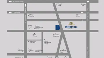 Location of Commercial Jay Shivanta Castle - Image 360897