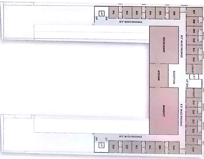 Floor Plan of Shree Rang Skyway in Nana Chiloda, Ahmedabad - Image 351986