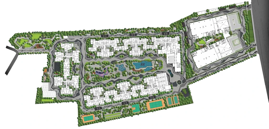 Master Plan of Century Mirai in Marathahalli, Bangalore - Image 352034