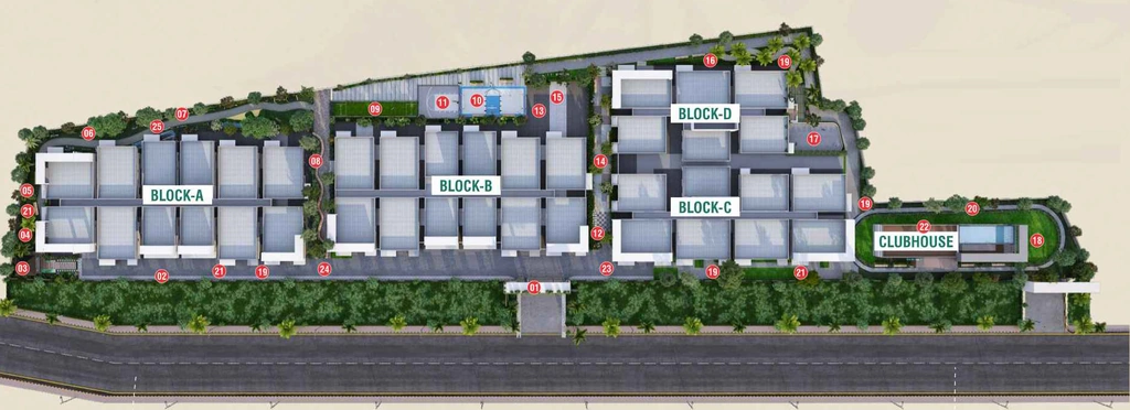 Master Plan of Jeevans Allure in Varthur, Bangalore - Image 352182