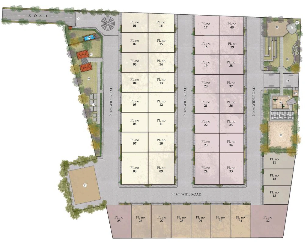 Master Plan of Achal Simhachalum in Electronic City, Bangalore - Image 352210