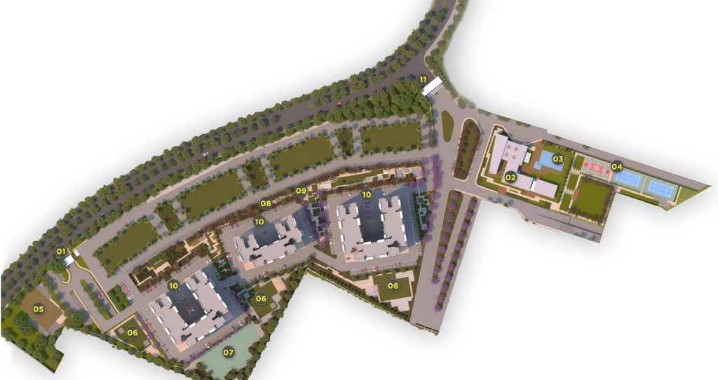 Master Plan of Embassy Verde in Devanahalli, Bangalore - Image 352439