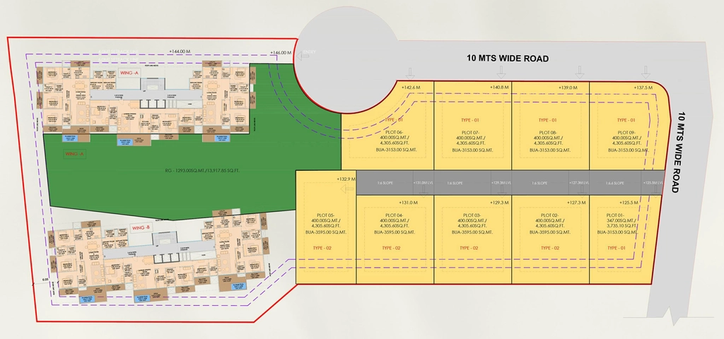 Master Plan of Unikko Arpora in Arpora, Goa - Image 352528