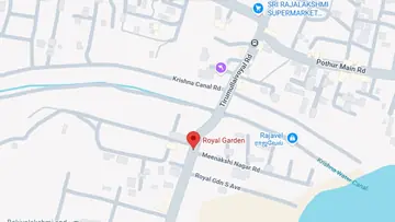 Location of Madras City Ramani Royal Garden - Image 352817