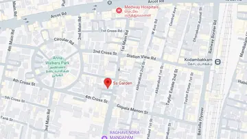 Location of Madras City SS Garden - Image 352835
