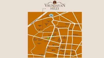 Location of VH Vrundavan Hills - Image 352890
