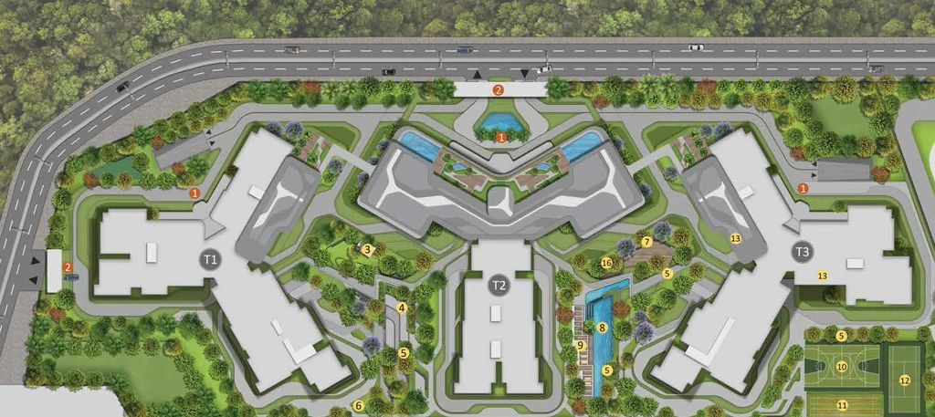 Master Plan of L&T Elara Celestia in Yelahanka, Bangalore - Image 353024