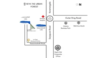Location of Keya The Urban Forest - Image 353090