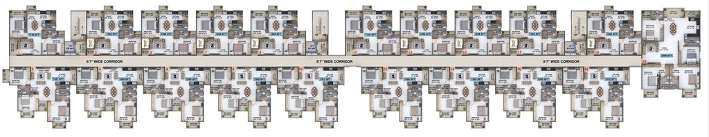 Floor Plan of Maruti Akrida in Sarjapur, Bangalore - Image 353121