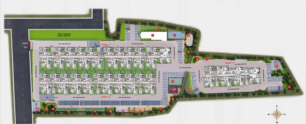 Master Plan of Maruti Akrida in Sarjapur, Bangalore - Image 353120