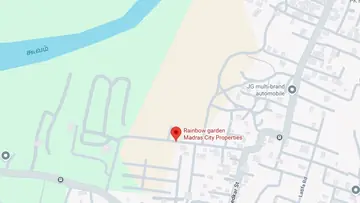 Location of Madras City Rainbow Garden - Image 353198