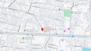 Location of Madras City JK Golden Avenue - Image 353203