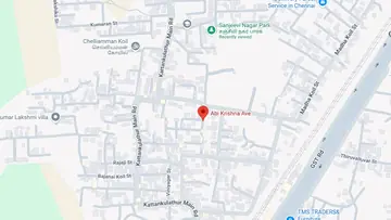 Location of Madras City Abi Krishna Avenue - Image 353232