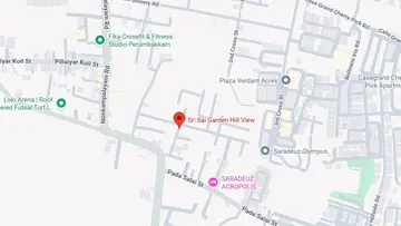 Location of Madras City Sri Chakara Hill View Garden - Image 353246