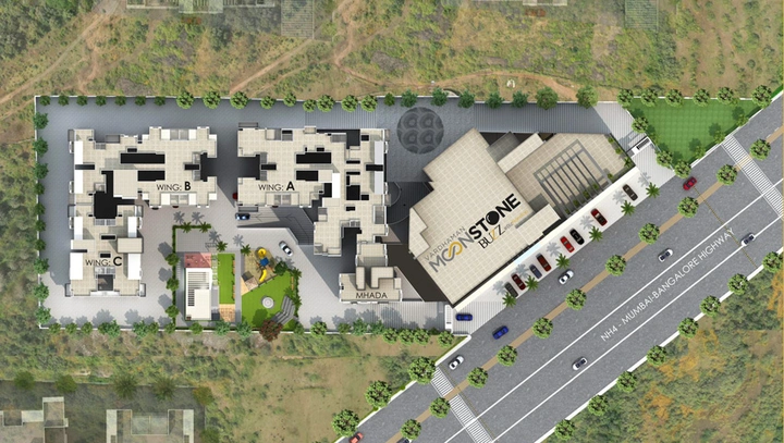 Master Plan of Vardhaman Moonstone in Tathawade, Pune - Image 10619