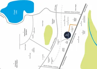 Location of Puneet Sanjivani Tower - Image 36054