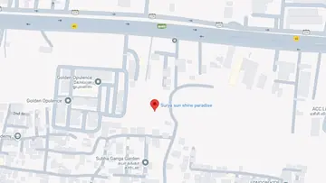 Location of Madras Surrya Sunshine Paradise - Image 353308